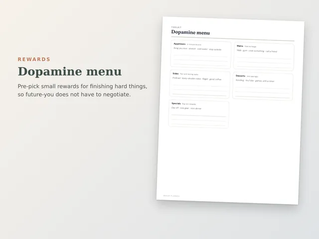 ADHD Solo Business Planner (Printable, Undated) preview