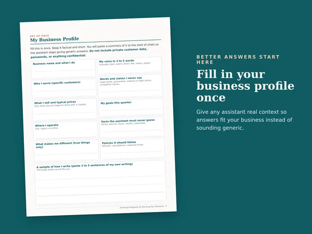 AI Prompt Playbook for Running Your Business preview