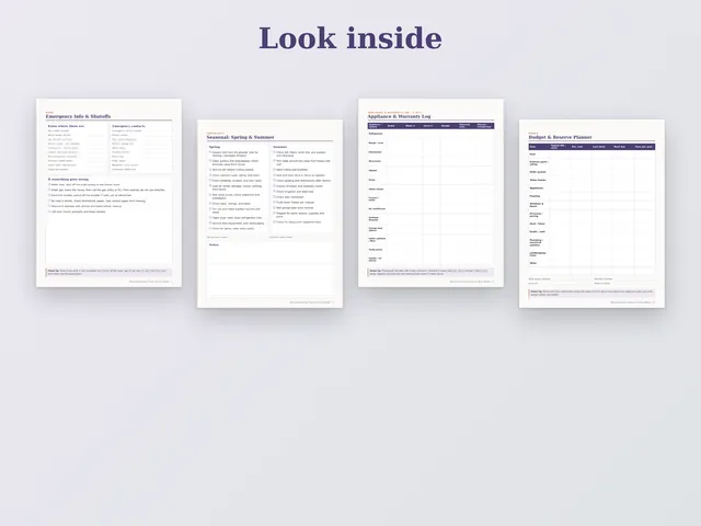 Home Maintenance Planner & Home Binder preview
