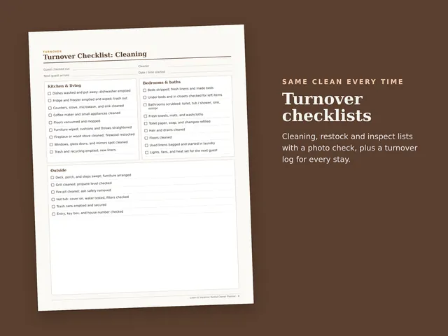 Cabin & Vacation Rental Owner Planner preview