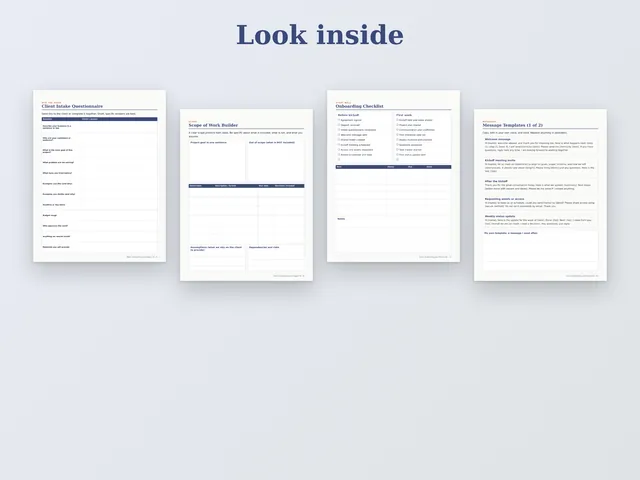 Client Onboarding & Project Kit preview