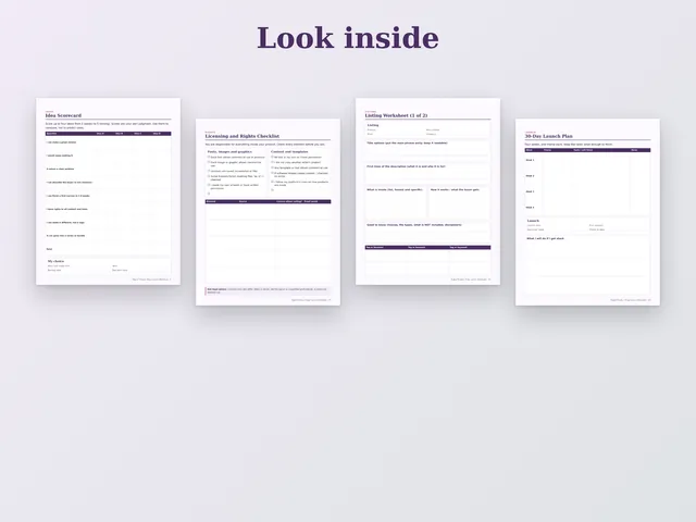 Digital Product Shop Launch Workbook preview