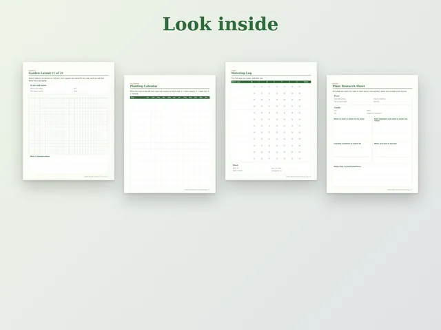 Garden Season Planner & Harvest Log preview