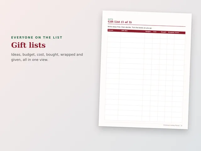 Christmas & Holiday Planner preview
