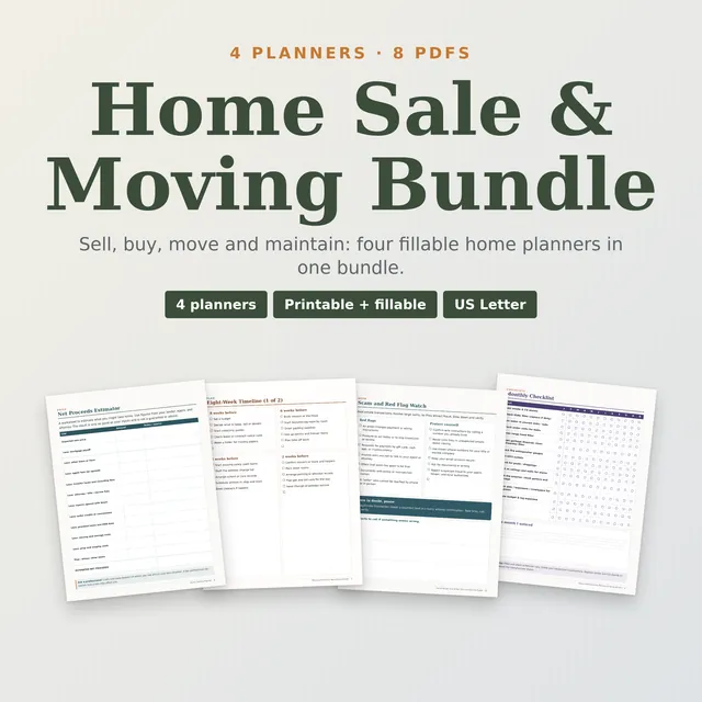 Home Sale and Moving Bundle