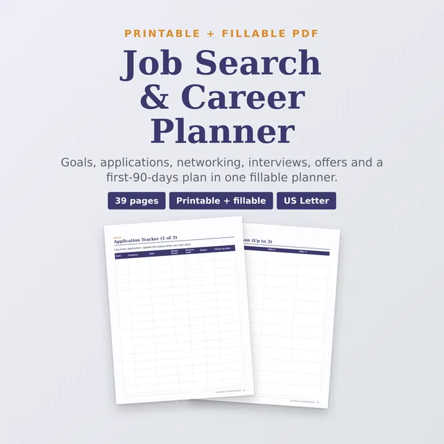Job Search & Career Planner