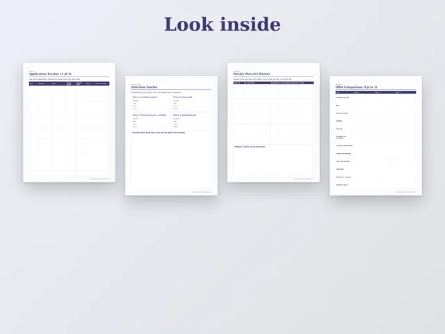Job Search & Career Planner preview