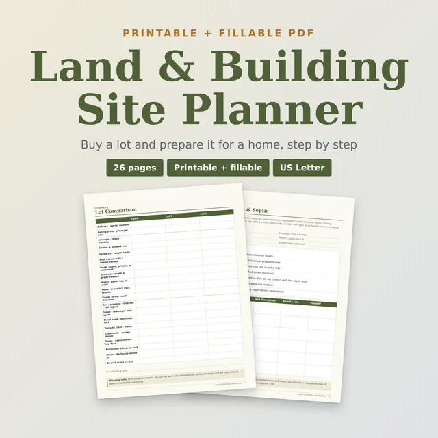 Land & Building Site Planner