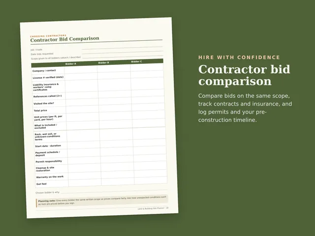 Land & Building Site Planner preview