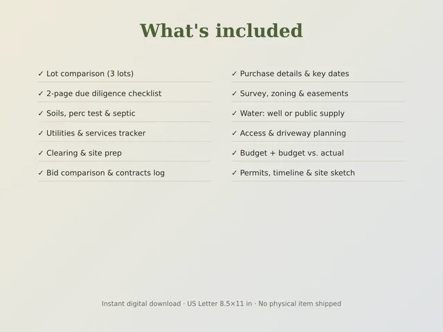 Land & Building Site Planner preview