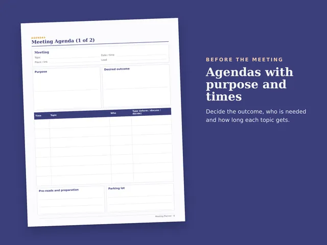 Meeting Planner preview