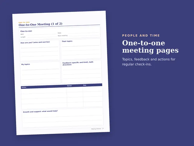 Meeting Planner preview