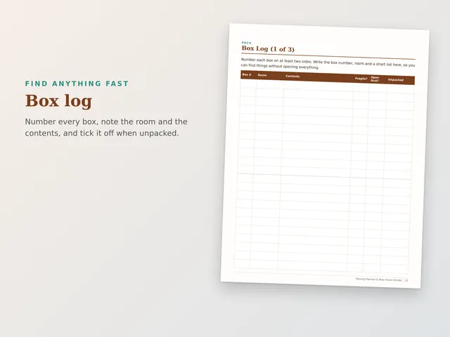 Moving Planner & New Home Binder preview