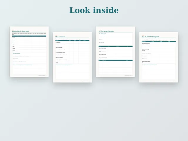 Side Hustle Launch Planner preview