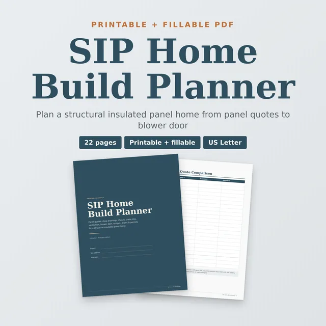 SIP Home Build Planner