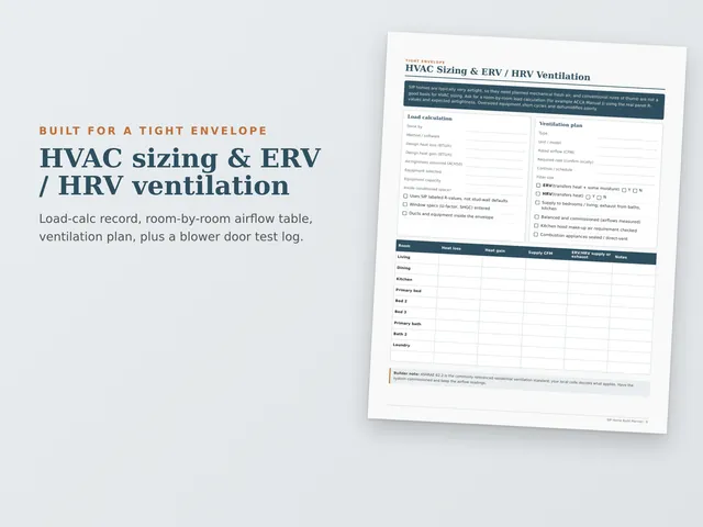 SIP Home Build Planner preview