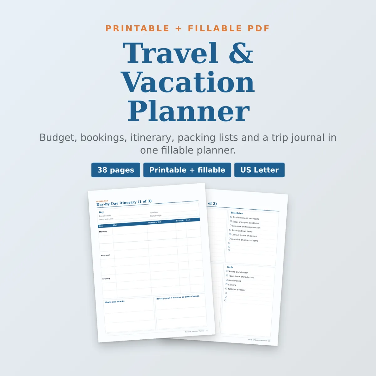 Travel & Vacation Planner